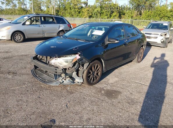 2T1BURHE4GC560671 2016 TOYOTA COROLLA Black Front left
