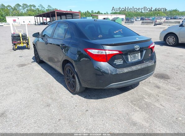 2T1BURHE4GC560671 2016 TOYOTA COROLLA Black Rear left