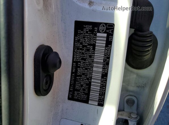 2T1BURHE4GC586817 2016 TOYOTA COROLLA White Engine compartment view