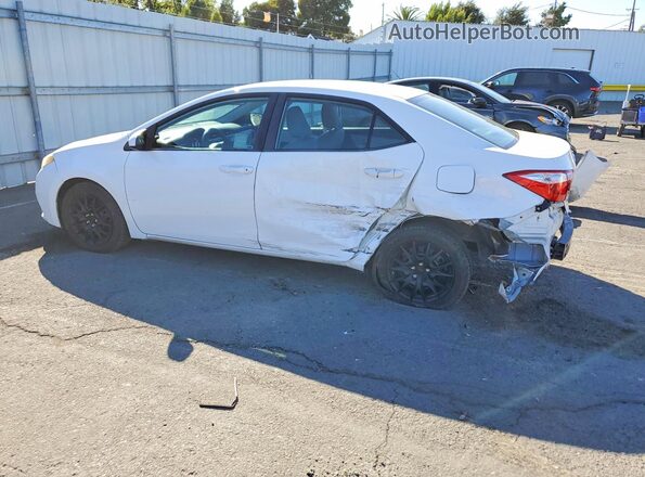 2T1BURHE4GC586817 2016 TOYOTA COROLLA White Rear left