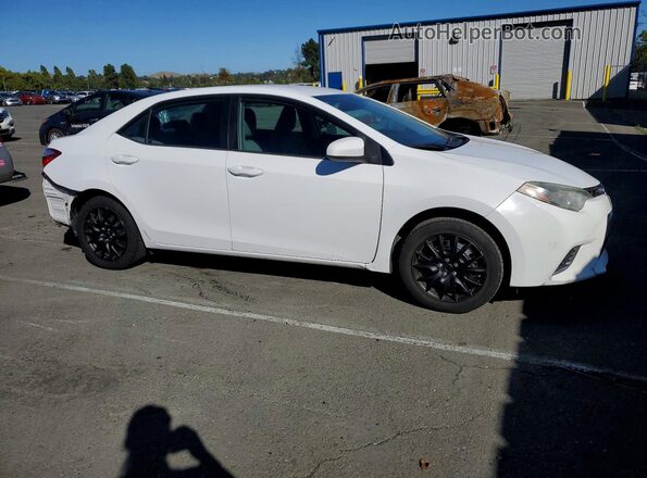 2T1BURHE4GC586817 2016 TOYOTA COROLLA White Front right