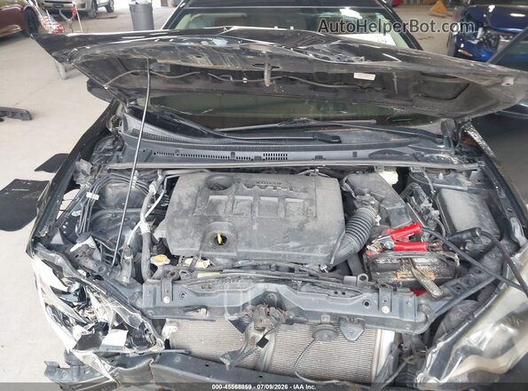 2T1BURHE4GC588566 2016 TOYOTA COROLLA Black უკანა ხედი