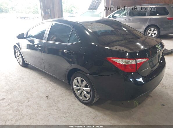 2T1BURHE4GC588566 2016 TOYOTA COROLLA Black უკანა მარცხენა
