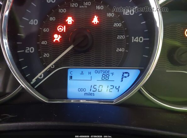 2T1BURHE4GC588566 2016 TOYOTA COROLLA Black 