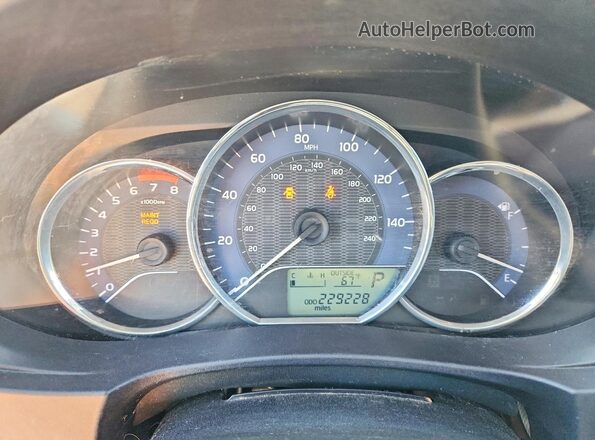 2T1BURHE4GC619086 2016 TOYOTA COROLLA Silver Instrument cluster view