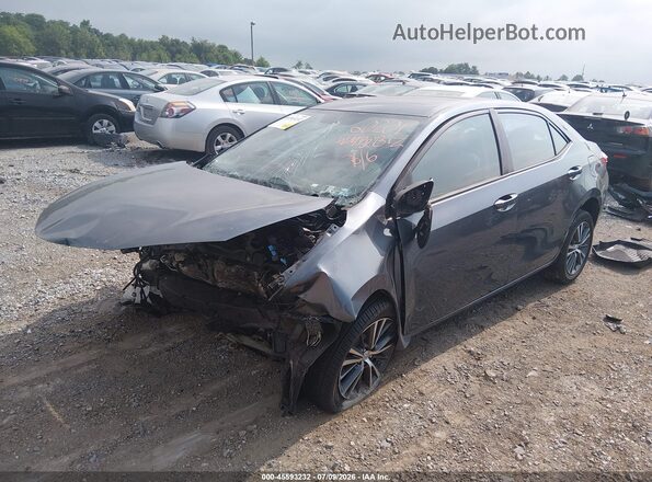 2T1BURHE4GC641136 2016 TOYOTA COROLLA Blue Передня ліва чверть