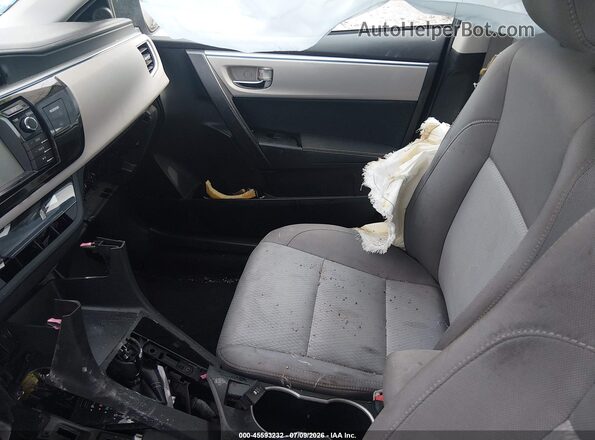 2T1BURHE4GC641136 2016 TOYOTA COROLLA Blue Вид салону спереду