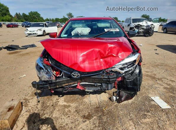2T1BURHE4GC641380 2016 TOYOTA COROLLA Red Դիմացի տեսք