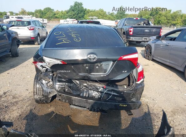 2T1BURHE4GC642805 2016 TOYOTA COROLLA Черный Вид спереди