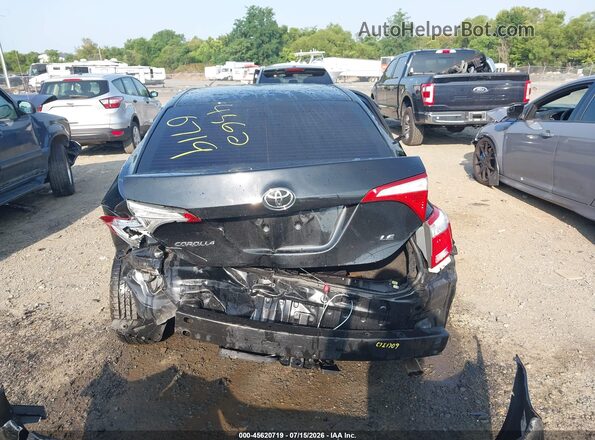2T1BURHE4GC642805 2016 TOYOTA COROLLA Черный 