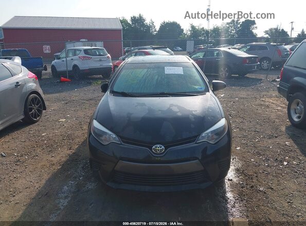 2T1BURHE4GC642805 2016 TOYOTA COROLLA Черный Вид задней части салона