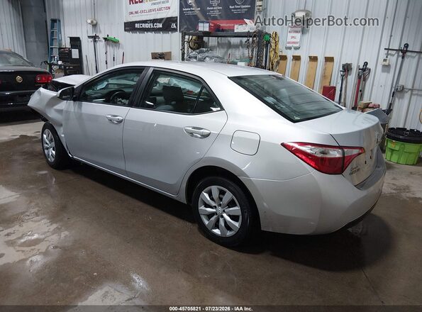 2T1BURHE4GC668062 2016 TOYOTA COROLLA Gray Rear left