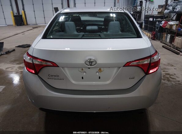 2T1BURHE4GC668062 2016 TOYOTA COROLLA Gray 