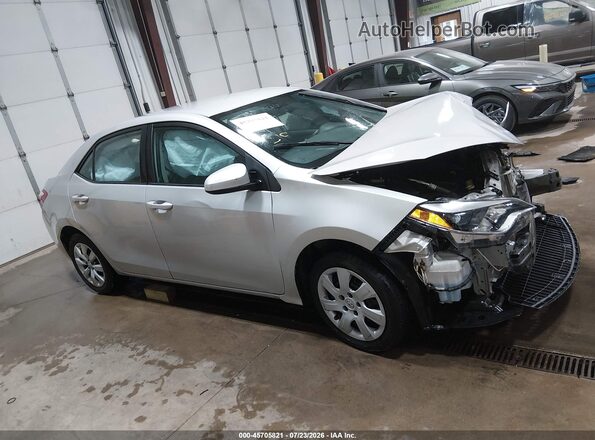2T1BURHE4GC668062 2016 TOYOTA COROLLA Gray Rear interior view