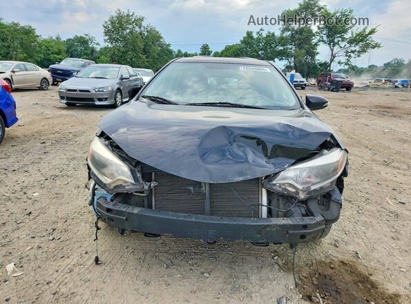 2T1BURHE4GC668966 2016 TOYOTA COROLLA Черный Вид спереди