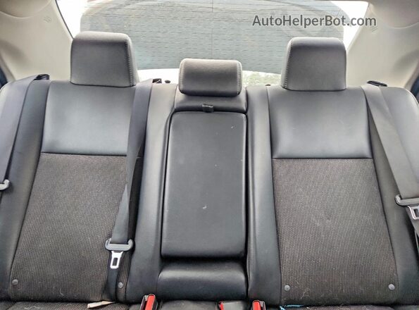 2T1BURHE4GC668966 2016 TOYOTA COROLLA Черный Вид задних сидений