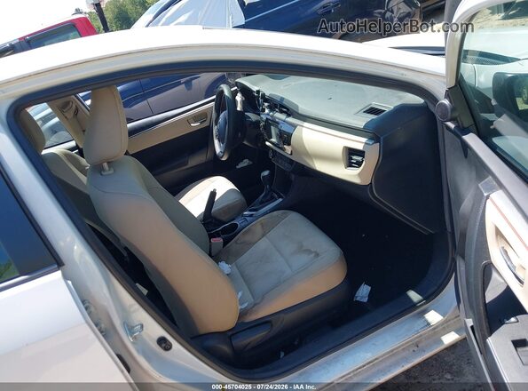 2T1BURHE4GC679529 2016 TOYOTA COROLLA White Widok wnętrza z przodu