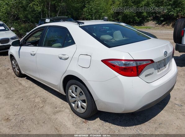 2T1BURHE4GC679529 2016 TOYOTA COROLLA White Tył lewy