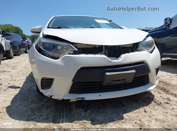 2T1BURHE4GC679529 2016 TOYOTA COROLLA White Widok z przodu