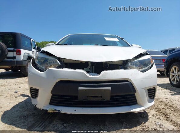 2T1BURHE4GC679529 2016 TOYOTA COROLLA White 
