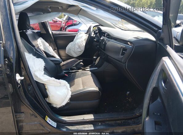2T1BURHE4GC682947 2016 TOYOTA COROLLA Black Widok wnętrza z przodu