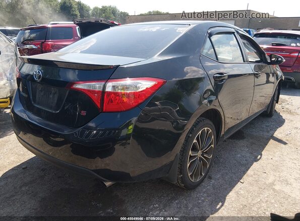 2T1BURHE4GC682947 2016 TOYOTA COROLLA Black Tył prawy