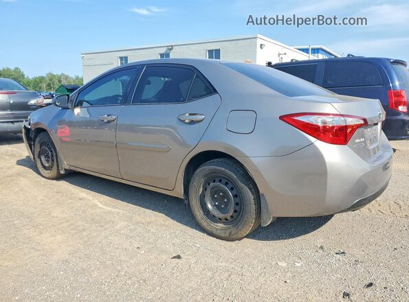 2T1BURHE4GC699909 2016 TOYOTA COROLLA Silver Հետևի ձախ