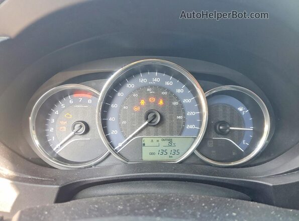 2T1BURHE4GC699909 2016 TOYOTA COROLLA Silver Սարքավորումների վահանակի տեսք