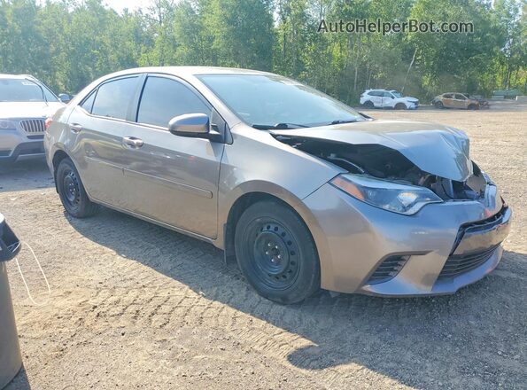 2T1BURHE4GC699909 2016 TOYOTA COROLLA Silver Առջևի աջ