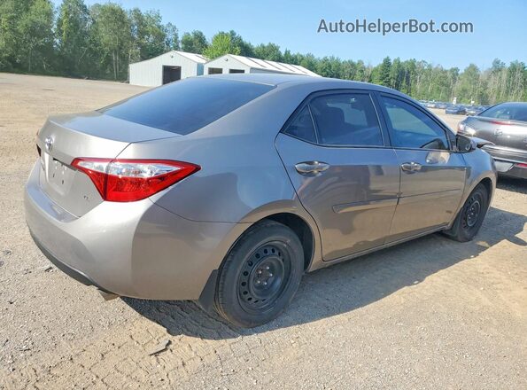 2T1BURHE4GC699909 2016 TOYOTA COROLLA Silver Հետևի աջ