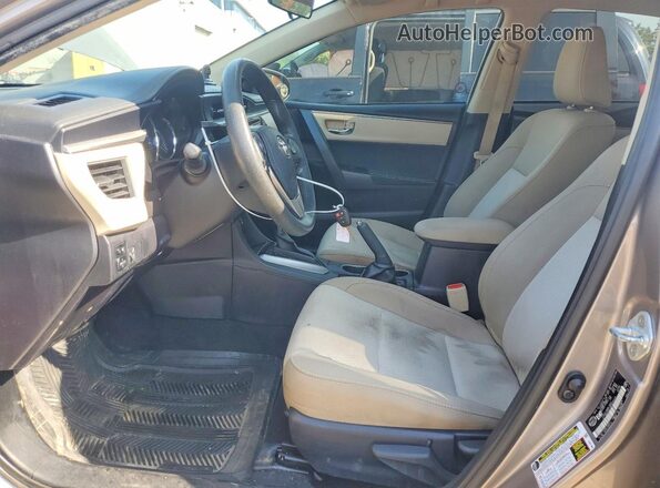 2T1BURHE4GC699909 2016 TOYOTA COROLLA Silver Սալոնի դիմացի տեսք