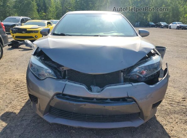 2T1BURHE4GC699909 2016 TOYOTA COROLLA Silver Դիմացի տեսք