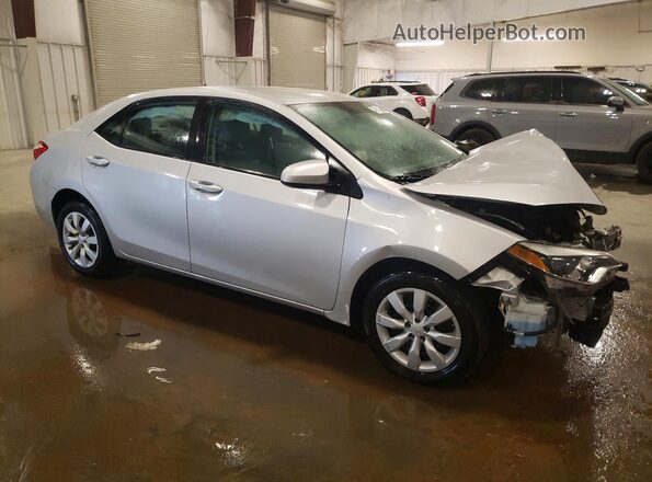 2T1BURHE4GC703537 2016 TOYOTA COROLLA Silver Front right