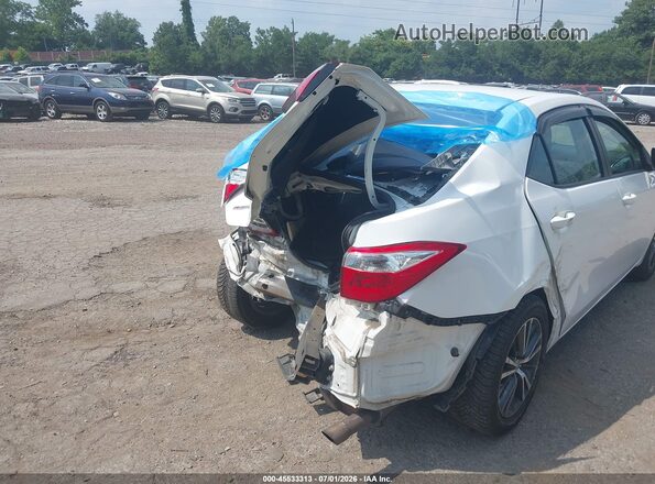 2T1BURHE4GC714067 2016 TOYOTA COROLLA White Դիմացի տեսք