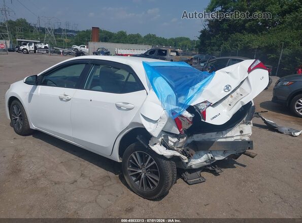 2T1BURHE4GC714067 2016 TOYOTA COROLLA White Հետևի ձախ