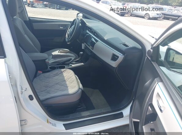 2T1BURHE4GC714067 2016 TOYOTA COROLLA White Սալոնի դիմացի տեսք