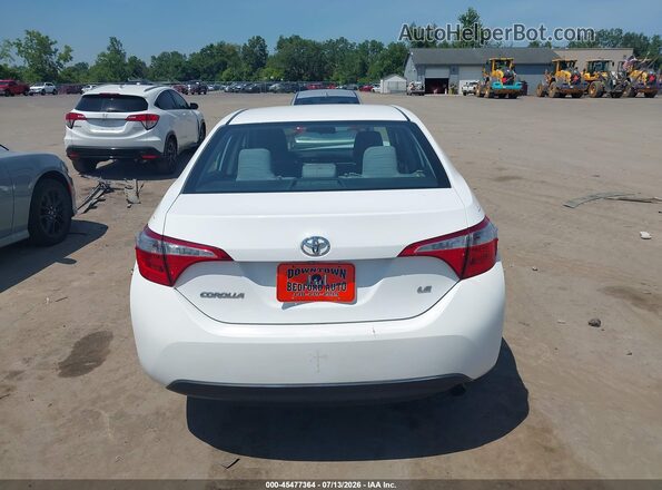 2T1BURHE4GC727692 2016 TOYOTA COROLLA Белый 