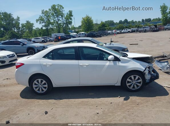 2T1BURHE4GC727692 2016 TOYOTA COROLLA Белый Панорамный вид салона 360°