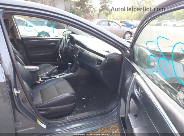 2T1BURHE4GC729538 2016 TOYOTA COROLLA Dark Blue Front interior view