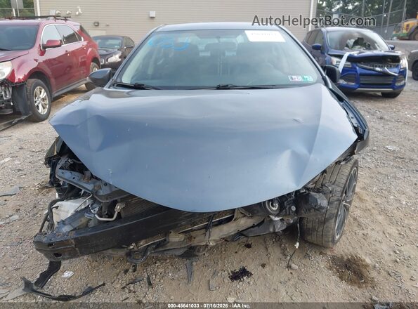 2T1BURHE4GC729538 2016 TOYOTA COROLLA Dark Blue Instrument cluster view