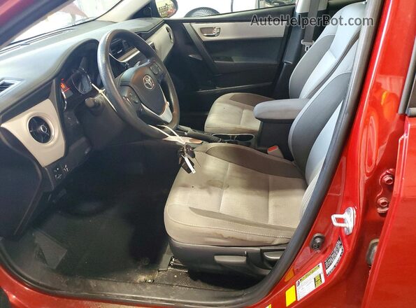 2T1BURHE4HC750732 2017 TOYOTA COROLLA Red Vista interior delantera