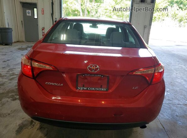 2T1BURHE4HC750732 2017 TOYOTA COROLLA Red Vista trasera