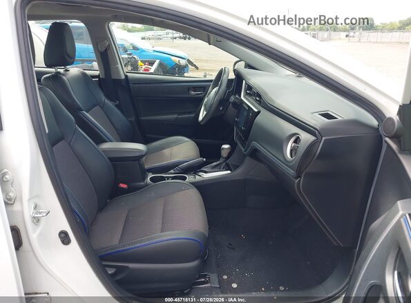 2T1BURHE4HC774819 2017 TOYOTA COROLLA White წინა სალონის ხედი