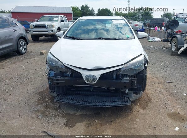 2T1BURHE4HC774819 2017 TOYOTA COROLLA White წინა ხედი