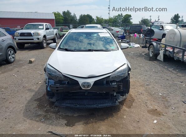 2T1BURHE4HC774819 2017 TOYOTA COROLLA White ხელსაწყოთა პანელის ხედი