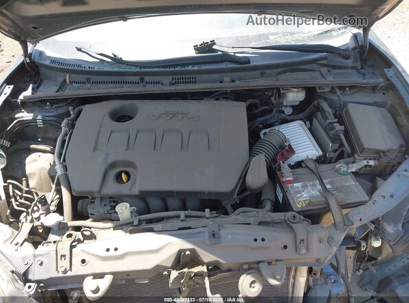 2T1BURHE4HC796982 2017 TOYOTA COROLLA Gray უკანა ხედი