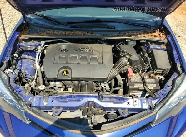 2T1BURHE4HC811271 2017 TOYOTA COROLLA Blue Rear interior view