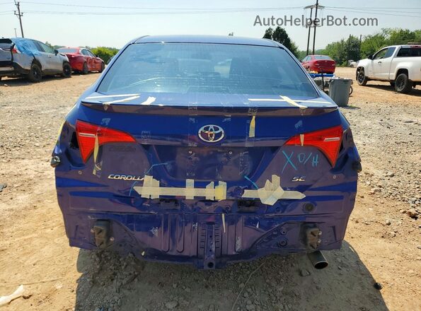 2T1BURHE4HC811271 2017 TOYOTA COROLLA Blue Rear view