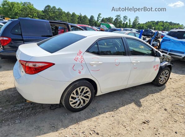 2T1BURHE4HC848112 2017 TOYOTA COROLLA White Հետևի աջ