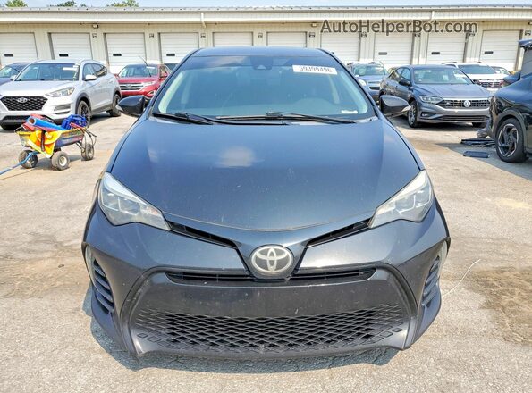 2T1BURHE4HC862768 2017 TOYOTA COROLLA Black წინა ხედი